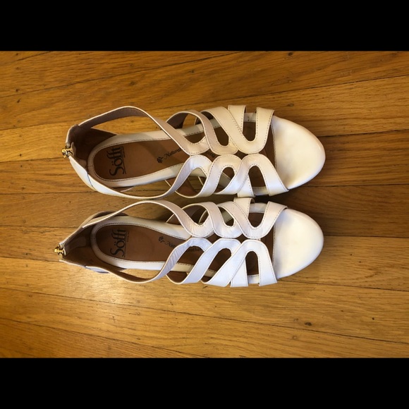 Sofft White Mariana wedge comfortable Espadrille - Picture 2 of 6